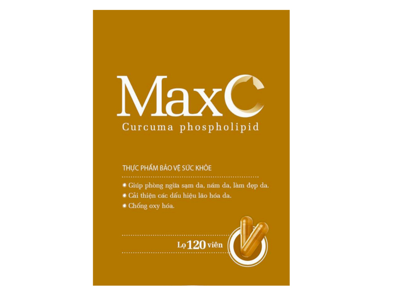 Hình ảnh Viên nang MaxC: Chống oxy hóa, giúp da hồng hào, cải thiện các dấu hiệu lão hóa da