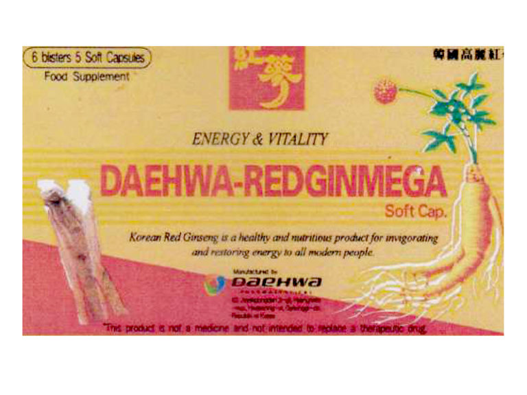 Hình ảnhAehwa-Redginmega: Bồi bổ sức khỏe, tăng cường sinh lực