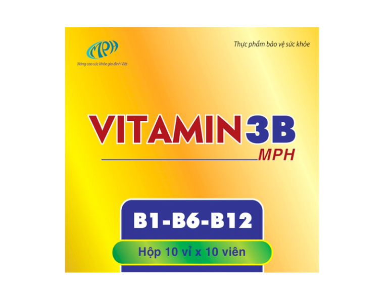Hình ảnhVitamin 3B MPH: Bổ sung vitamin nhóm B (B1, B6, B12)
