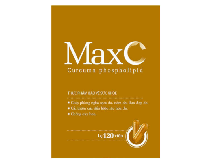 Hình ảnhViên nang MaxC: Chống oxy hóa, giúp da hồng hào, cải thiện các dấu hiệu lão hóa da