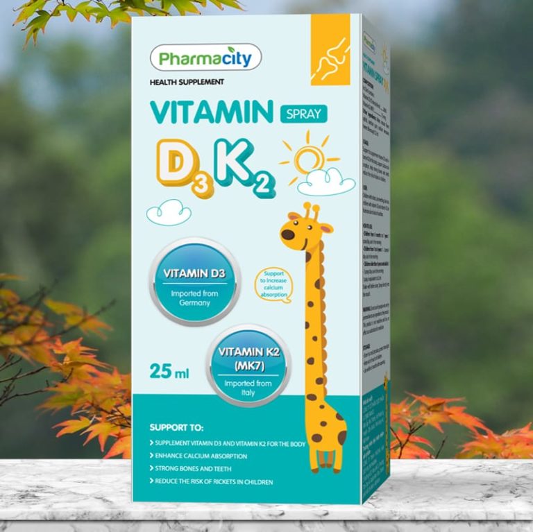 Hình ảnhPharmacity Vitamin Spray D3 K2